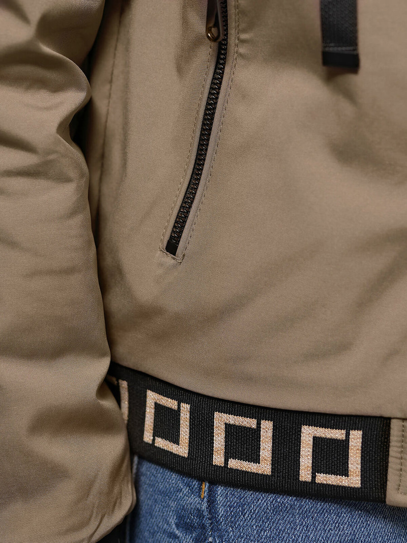 Geacă de femei bej OZONEE JS/16M9083/84