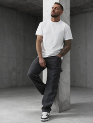 Blugi bărbaţi antracit OZONEE O/KK2828/5