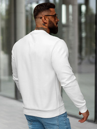 Hanorac bărbați alb OZONEE O/P2027Z