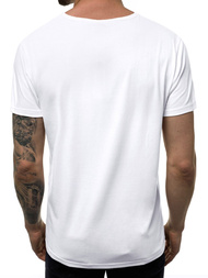 Tricou bărbați albi OZONEE JS/SS10960