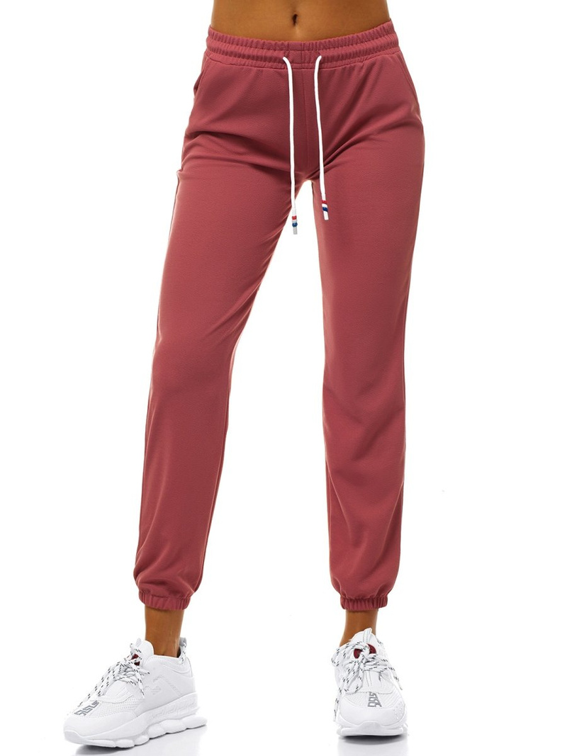 Pantaloni de training femei roz OZONEE JS/1020/B17