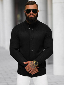 Pulover bărbați negru OZONEE NB/MM6011/4Z