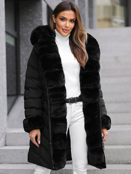 Geacă de femei neagra OZONEE JS/5M3156/392