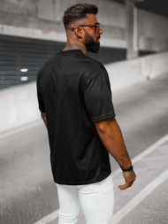Tricou bărbați negru OZONEE O/3C333