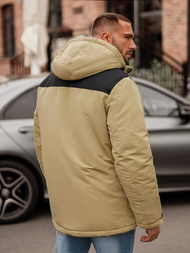 Geacă bărbați bej OZONEE JS/22M322/62Z