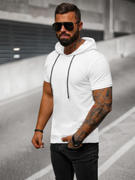 Tricou bărbați alb OZONEE JS/8T955/1