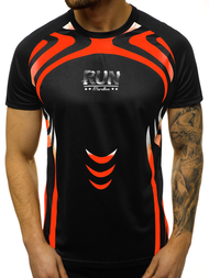 Tricou bărbați negru OZONEE JS/KS2062