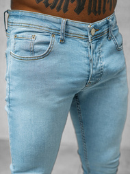 Blugi bărbaţi albaștri OZONEE O/426SP