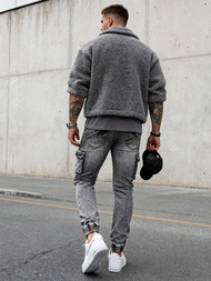 Blugi bărbaţi antracit OZONEE O/E10017Z