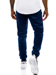 Pantaloni de trening bărbaţi albastru marin OZONEE JS/JZ11018