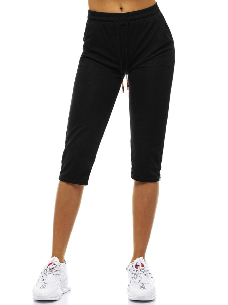 Pantaloni de training femei negri OZONEE JS/1021/C1