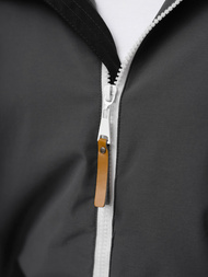 Jachetă de primăvară bărbați neagră OZONEE JS/5M3213/392