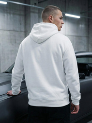 Hanorac bărbați alb OZONEE JS/65B3907/1Z