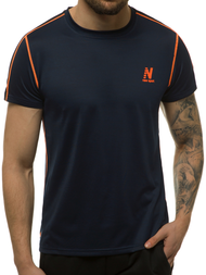 Tricou bărbați albastru marin OZONEE JS/KS2103