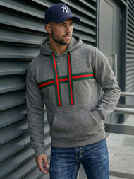 Hanorac bărbați antracit OZONEE JS/8B1735/5Z