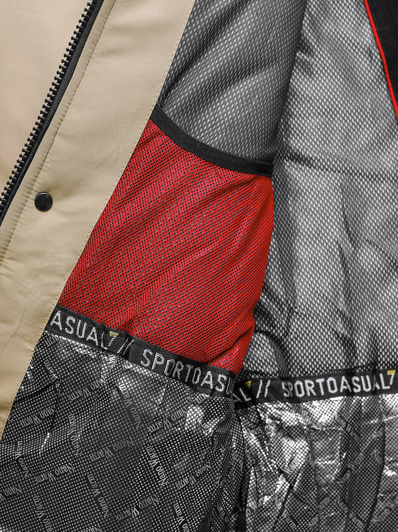 Geacă bărbați bej OZONEE JS/22M322/62