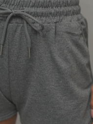 Pantaloni scurți sportivi pentru femei antracit OZONEE JS/8K1256/5Z