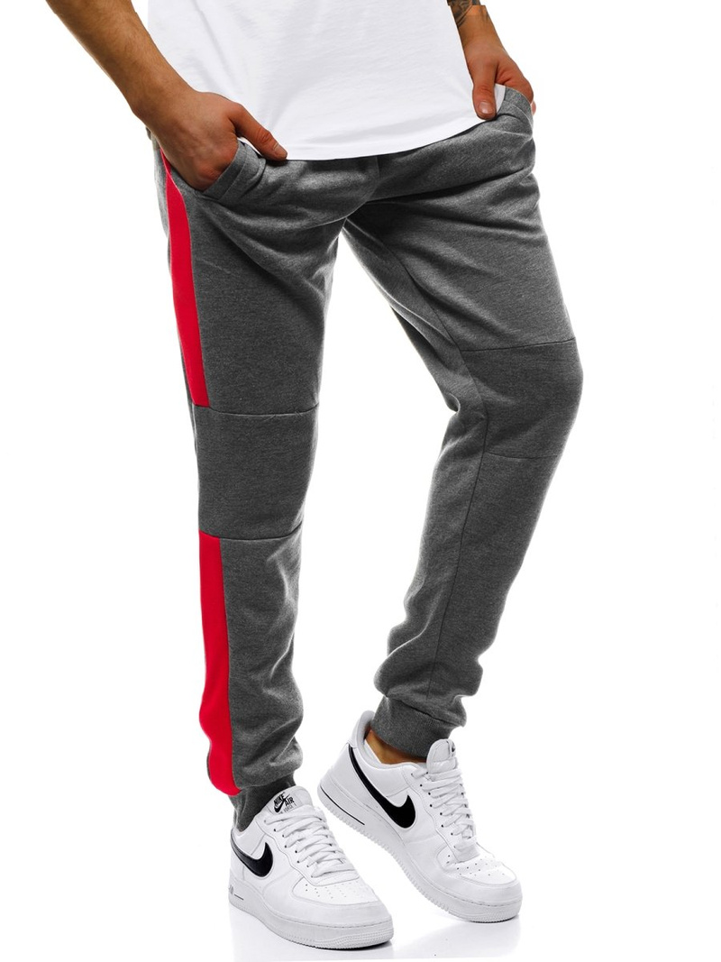 Pantaloni de trening bărbaţi antracit OZONEE JS/JZ11013