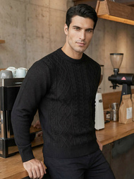 Pulover bărbați negru OZONEE JS/59B3610/3