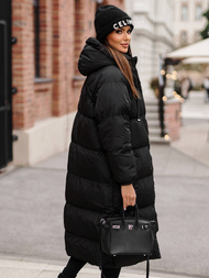 Geacă de femei neagra OZONEE JS/5M3163/392Z