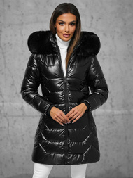 Geacă de femei neagra OZONEE JS/16M9122/392