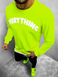 Hanorac bărbați neon verde OZONEE B/181905XZ