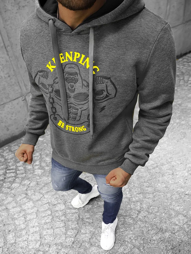 Hanorac bărbați antracit OZONEE JS/Y10068