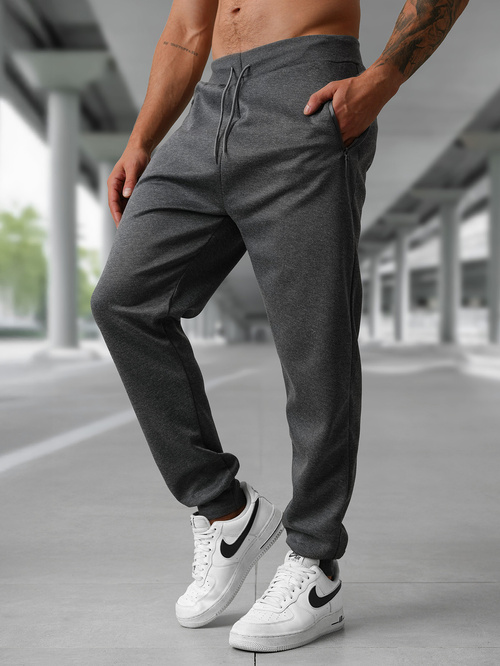 Pantaloni de trening bărbaţi antracit OZONEE JS/15K1835/5