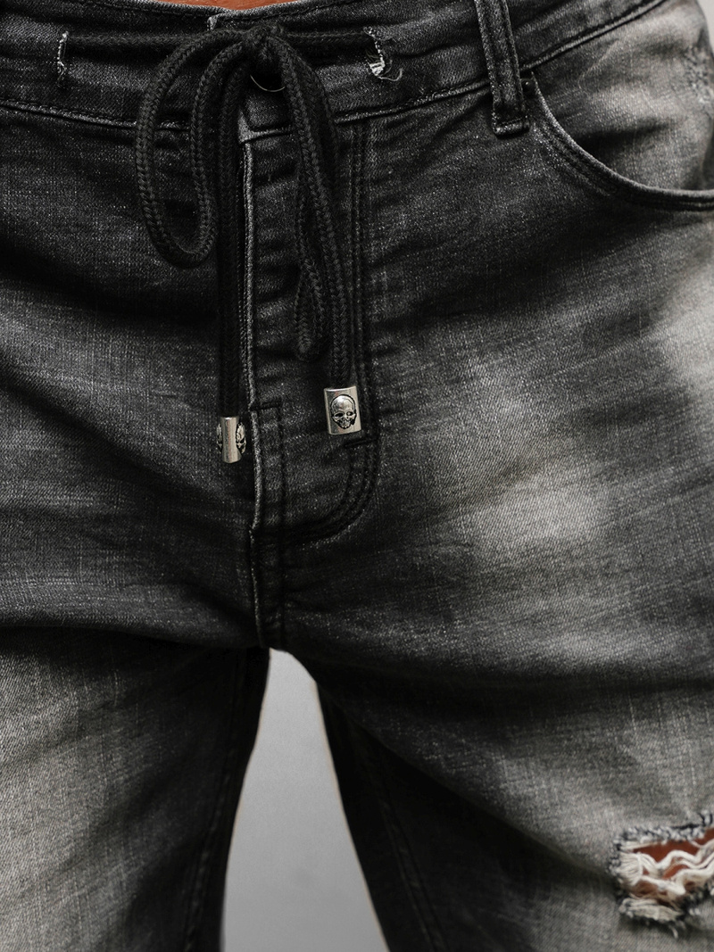 Pantaloni scurti bărbați antracit OZONEE NB/MP0035G