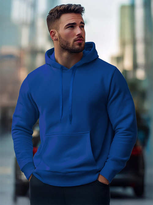 Hanorac bărbați albăstrea OZONEE JS/2009/65Z