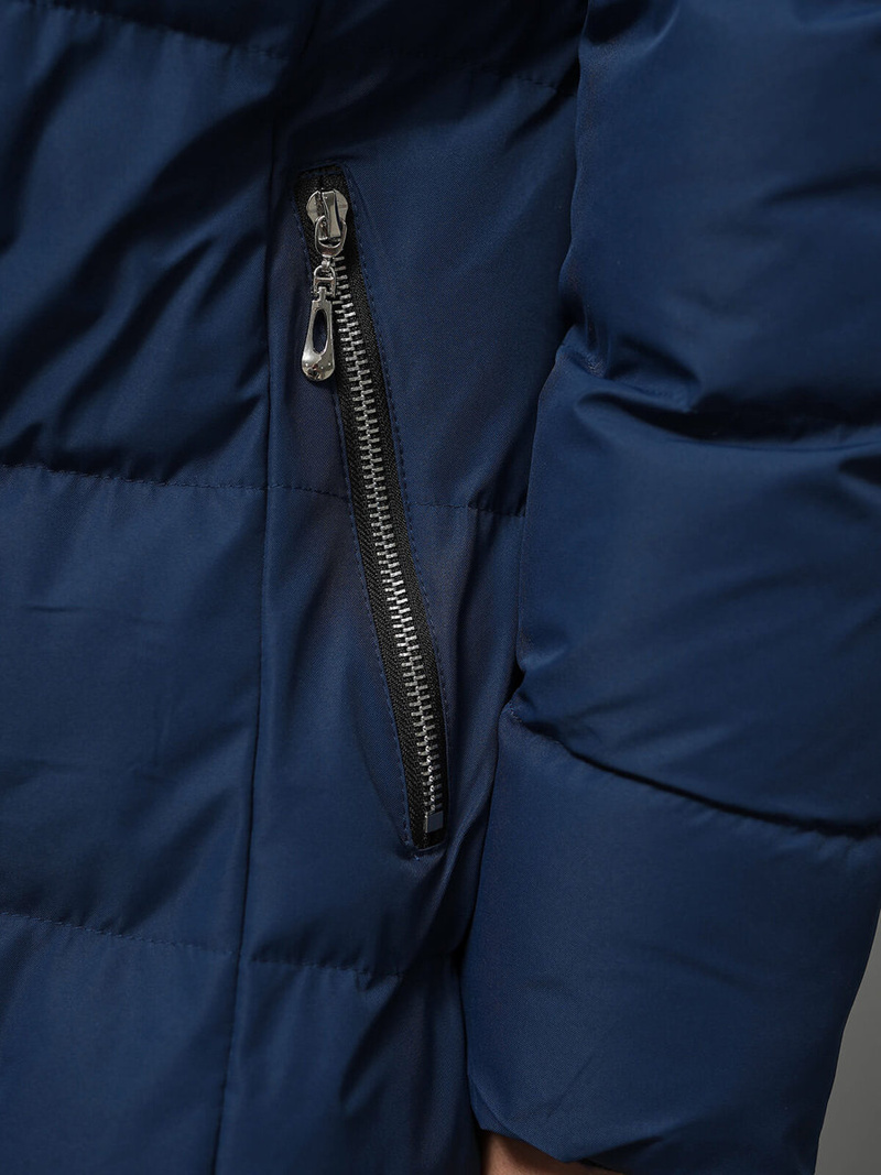 Geacă de femei albastru marin OZONEE JS/M736/215