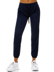 Pantaloni de training dame albastru marin OZONEE JS/1020/B4