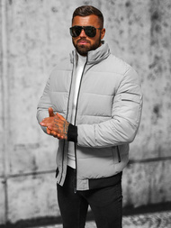 Geacă de bărbați gri OZONEE JS/31M5006