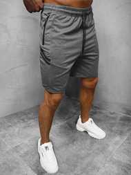 Pantaloni scurți sport bărbați antracit OZONEE JS/68041/5