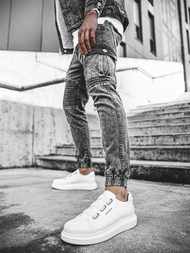 Sneakers pentru Barbati albi OZONEE CH/253