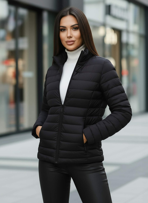 Geacă damă neagra OZONEE JS/16M9109/392Z