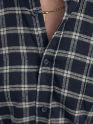 Cămașă bărbați albastru marin OZONEE V/V173Z