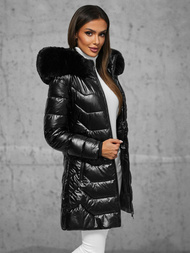 Geacă de femei neagra OZONEE JS/16M9122/392