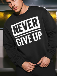 Hanorac bărbați negru OZONEE JS/8B1769/3