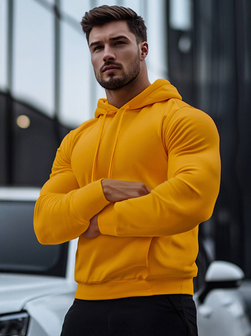 Hanorac bărbați camel OZONEE JS/2009Z