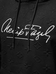 Hanorac bărbați negru OZONEE JS/3B572