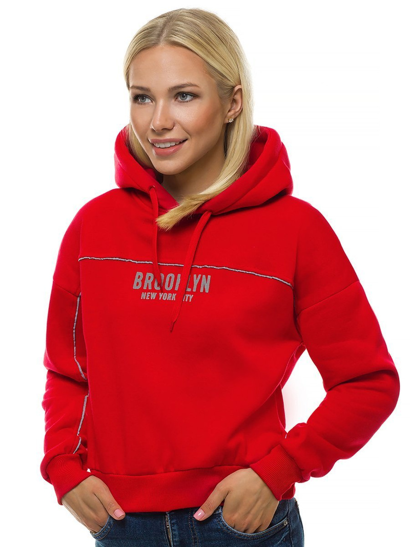 Hanorac femei roșu OZONEE JS/KSW2002