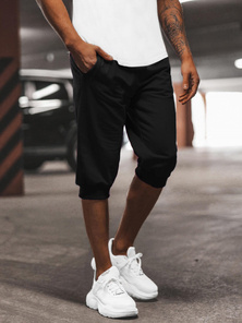 Pantaloni scurți sport bărbați negri OZONEE JS/XW07/3Z