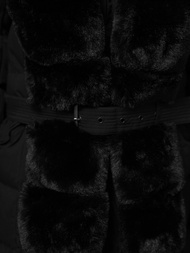 Geacă de femei neagra OZONEE JS/5M3158/392