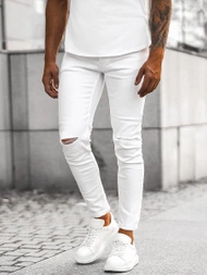 Blugi Bărbaţi Albi OZONEE E/5391/01Z