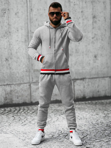 Compleu sport bărbaţi gri OZONEE JS/8C65/2