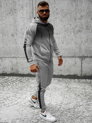 Compleu sport bărbaţi gri OZONEE JS/C8116