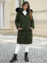 Geacă de femei kaki OZONEE O/W377Z