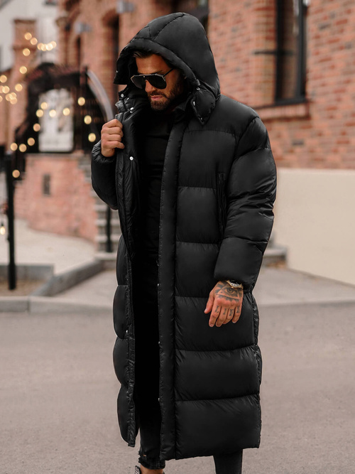 Geacă de iarnă bărbați neagră OZONEE O/M3202Z