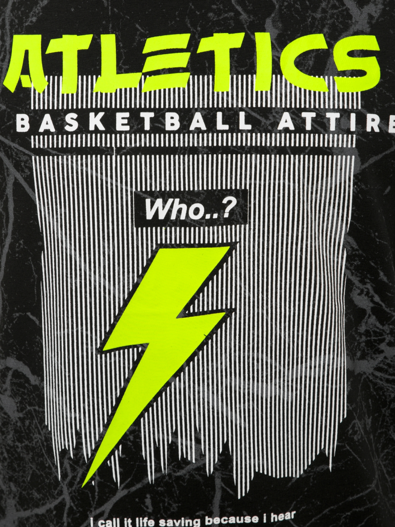 Maiou bărbați negri OZONEE JS/SS11028Z